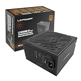 LC-POWER ATX PC Netzteil 550W, PCI-Express 5.1, Zertifikat 80 Plus Bronze, 135mm Lüfter, Integrator Pro Serie LC6550B-SI V3.1, Schwarz