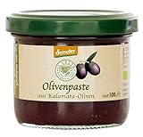 Il Cesto Bio Olivenpaste aus Kalamata-Oliven, 100 g