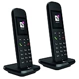 Telekom Speedphone 12 Duo schwarz (Zusätzliches Mobilteil DECT Telefon)