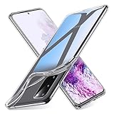 ESR Klare Silikon Hülle kompatibel mit Samsung Galaxy S20 2020, [Luftpolster] [Display- & Kameraschutz] [Ultra-dünn] Essential Zero Weiche Flexible TPU Hülle - Klar - 6.2 Zoll