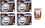 Nestle Fitness Protein Cocoa Kakao-Müsliriegel mit Vollkorn, Hafer und Quinoa ohne Zuckerzusatz, 4 x 80 g+ Italian Gourmet Polpa di Pomodoro 400g