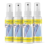 ABACUS® Antifaltenspray entfernt Falten und Knitter auf Textilien - Sprühstärke, Bügelhilfe, Anti-Faltenspray, Anti Knitterspray 4x 75ml (4026.4)