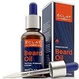 Bio-Bartöl für Männer mit natürlichen ätherischen Ölen, spendet Feuchtigkeit, hilft, den Bartwuchs zu verdichten und lindert Bartschuppen und reduziert Schuppen und Juckreiz, 30 ml