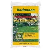 Beckmann Rasendünger Plus Unkrautvernichter, 10 Kg Beutel