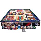 Hasbro Cluedo Junior Spiel - Flexible und ultraleichte XL Spielmatte Deutsche Version Ein Verbrechen geschah in der Villa - Familien- und Kinderspielbrett SpielJ- Waschbar und nassfest | 61 x 61 cm.