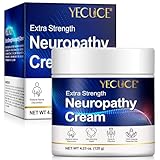 Neuropathie Creme extra Stärke, Schmerzen zu stoppen, Nervenschmerzen Relief Creme für Füße, Beine, Hände, Rücken mit Arnika Lavendel B6, natürliche Calm Massage Gel für Muskeln & Gelenk
