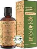 BiO Oregano Öl 100% Naturrein [BIO-ZERTIFIZIERT] +82% Carvacrol • Lebensmittelqualität • Ätherisches Öl – Frei von Zusatzstoffen [HOCHDOSIERT] 30ml - Aus Griechenland