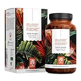 Guarana Kapseln mit Mate, Grüner Tee, Grüner Kaffee, L-Tyrosin & B-Vitaminen - Über 100mg Koffein - Koffeintabletten vegan & natürlich - Muntermacher 120 Koffein Kapseln hochdosiert