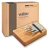 Hokema Kalimba B9 - Das Original handgefertigt in Deutschland - Daumenklavier - Leicht zu lernendes Musikinstrument - Perfekt für Einsteiger