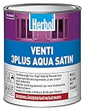 Herbol Venti 3plus Aqua Satin weiss 1L Ventilack Fensterlack