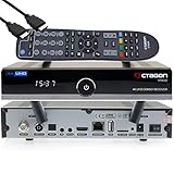 Octagon SF8008 4K UHD HDR Combo Receiver 1x DVB-S2X & 1x DVB-C/DVB-T2 - Satellit, Kabel/terrestrische Signal, E2 Linux Smart TV Box, Media Server, Aufnahmefunktion, EasyMouse HDMI, Dual WiFi