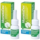 MometaDex 50 - Heuschnupfenspray bei Beschwerden durch Pollen - Doppelpack zum Sparpreis (2x 60 Sprühstöße Heuschnupfenspray)