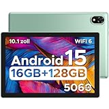 DOOGEE U10 Android 15 Tablet 10 Zoll 16GB RAM+128GB ROM (2TB TF) 5060mAh Kinder Tablet Android WiFi 6, WidevineL1, 8+5MP Dual Kamera, GMS, BT5.0, Type C Tablets PC [2025]