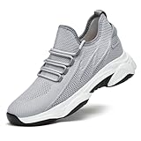 Elevate Shoes Herren 6-10Cm Unisex Elevator Schuhe Höhenverstellbare Elevateshoes Plateau Unsichtbare Casual Height Booster Mesh Walking Hohe Sneaker Wanderschuhe
