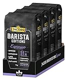 Jacobs Barista Editions Espresso, Kaffee Ganze Bohne, 4 x 1 kg
