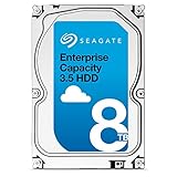 Seagate Enterprise Capacity 7E8 8TB Interne Festplatte ST8000NM0055 3,5 Zoll HDD SATA 6Gb/s 7200RPM 256MB Cache