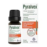 Pyralvex: Entzündungshemmende Lösung gegen Aphthen und Entzündungen im Mund- und Rachenbereich, Mittel bei akuter Zahnfleischentzündung, 10 ml