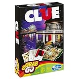 Hasbro Spiele B0999100 - Cluedo Kompakt, Reisespiel
