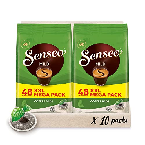 Senseo® Pads Mild - Milder Kaffee UTZ-zertifiziert - 10 Megapackungen XXL x 48 Kaffeepads
