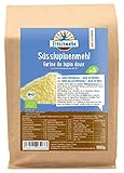 Erdschwalbe Bio Süsslupinenmehl - garantiert glutenfrei aus Frankreich - Veganes Eiweißpulver - 1 Kg
