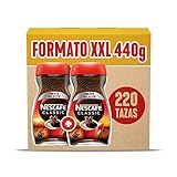 NESCAFÉ CLASSIC XXL Medium Roast Entkoffeinierter löslicher Kaffee, 2 x 220 g, Exklusivformat