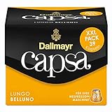 Dallmayr Capsa Lungo Belluno XXL, Nespresso Kompatibel Kapsel, Röstkaffee, Kaffee, 390 Kapseln á 5.6 g