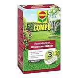 Compo FLORANID Rasendünger Plus Unkrautvernichter, 3 Monate Langzeitwirkung, Feingranulat, 1,5 kg, 50 m²