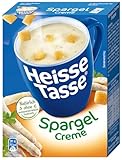 Heisse Tasse Spargelcremesuppe - In nur 2 Minuten fertig – Einfach heißes Wasser hinzufügen – Der perfekte Suppen-Snack