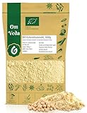 BIO Kichererbsenmehl 1000g | Fein Gemahlenes Kichererbsenmehl in Bio-Qualität | Vielseitig Einsetzbar für Falafel, Pfannkuchen, Spätzle und Glutenfreies Backen | OmVeda