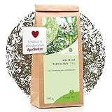 Weltecke Thymian-Tee lose 300 g | Arzneibuch-Qualität in Deutschland kontrolliert & hergestellt | Würzig-aromatischer Geschmack | Kräuter-Tee schonend getrocknet & frisch abgefüllt