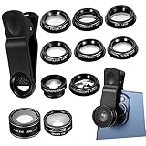 Gadpiparty 1 Satz Handy-Objektiv-Set Kamerafoto breit Smartphone Weitwinkelobjektiv für Makro Fischaugenlinse Objektiv für Kamera CPL-Objektiv für Telefon Verpackung: TPU