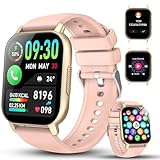 Smartwatch Herren Damen, 1,91' HD Touch Fitnessuhr mit Herzfrequenz SpO2 Schlafmonitor Schrittzähler, IP68 Wasserdicht Sportuhr mit 112+ Sportmodi, Smart Watch mit Telefonfunktion für IOS Android.