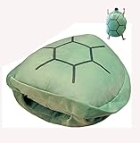 Schildkrötenpanzer zum Anziehen Plüsch-Kissen for Erwachsene Schildkrötenpanzer Tragbare Riesenschildkröte Kostüm Faulenzer-Sofa-Kissen Sensorische Socke Sensorischer Tiefdruck-Sack ( Size : 59inch )