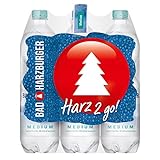 Bad Harzburger Medium Mineralwasser (6 x 1,0L)