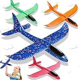 SYNERIX Styropor Flugzeuge für Kinder