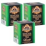sarcia.eu BASILUR Sencha- Grüner Tee-Klassiker in Beuteln, 10x1,5 g, 3 Packungen