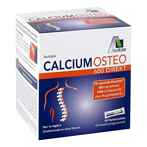 Calcium Osteo 600 Direkt Pulver 60 stk