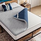 LINSY HOME Topper 140x200cm, 7,5cm Höhe Gel Topper, Memory Foam Matratzentopper mit Waschbarer Bezug, für Boxspringbett Wohnwagen Schlafsofa