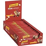 Powerbar - Ride Energy - Peanut Caramel - 18x55g - Kohlenhydrat Eiweissriegel - Magnesium - kollagenfrei