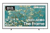 Samsung QLED 4K The Frame 75 Zoll Fernseher (GQ75LS03BGUXZG, Deutsches Modell), mattes Display, austauschbare Rahmen, Art Mode, Smart TV [2023]