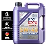 LIQUI MOLY Leichtlauf High Tech 5W-40 | 5 L | Synthesetechnologie Motoröl | Art.-Nr.: 3864