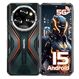 OUKITEL WP55 Android 15 Outdoor Handy 5G, 36GB+256GB/2TB Outdoor Smartphone Ohne Vertrag 11000mAh, 6,6' FHD+ 120Hz Baustellenhandy, 108MP+32MP+8MP Nachtsicht-Kamera, IP68 Wasserdicht Handy/NFC/OTG/GPS