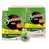 Senseo® Pads Mild - Milder Kaffee RA-zertifiziert - 5 Vorratspackungen x 32 Kaffeepads