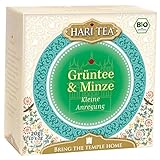 Hari Tea Bio Grüntee & Minze Teemischung, 20 g
