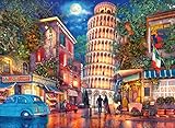 Ravensburger Puzzle 17380 Abends in Pisa - 500 Teile Puzzle für Erwachsene und Kinder ab 12 Jahren