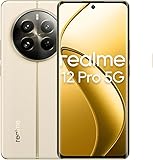 realme 12 Pro 5G Smartphone 12 + 512 GB, Kamera IM890 OIS, Prozessor Snapdragon 6 Gen 1, Display Curved Vision 120 Hz, SUPERVOOC 67 W, Dual Sim, Weiß