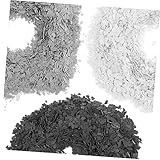 Lurrose 1 Packung dekorative Farbchips Epoxid-Bodenflocken dekorative Flocken natürliche Gesteinsscheibe