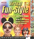 Virtual Fun-Style, 1 CD-ROM Das virtuelle Fun- und Party-Studio. Für Windows 95/98/NT/2000/Me. Mit über 1.000 Masken, Perücken, falschen Bärten, Hüten und vielem mehr