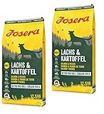 Josera Lachs & Kartoffel 2 x 12,5kg Sparpaket Trockenfutter für Hunde