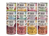 Mac's Dog 30 x 400 g Mixpaket | Garantierter 10-Sorten-Mix | Getreidefreies Nassfutter mit hohem Fleischanteil, Superfoods & wertvollen Ölen
